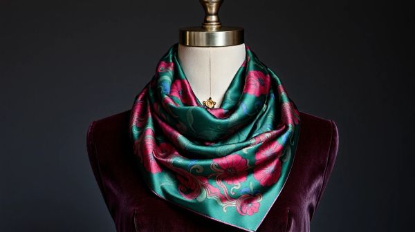 Apportez une touche de luxe avec le foulard en soie femme